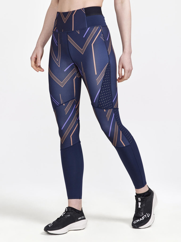 WOMEN'S PRO CHARGE BLOCKED TRAINING TIGHTS