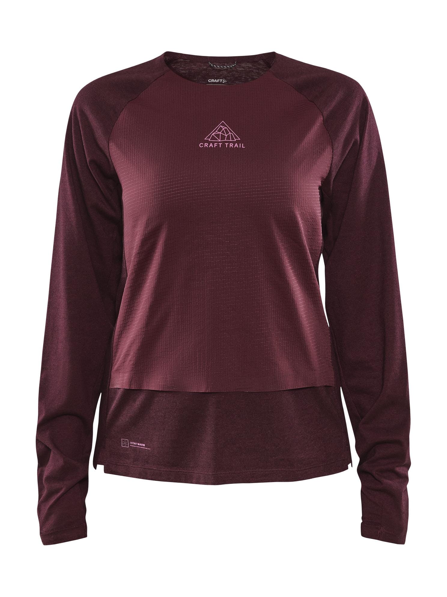 WOMENS ADV TRAIL WOOL WIND LS TEE Craft Sportswear NA