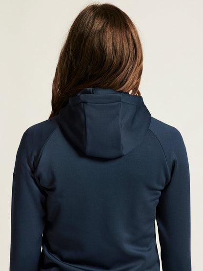 WOMEN'S ADV EXPLORE POWER FLEECE HOOD JACKET Women's Midlayers and Hoodies Craft Sportswear NA