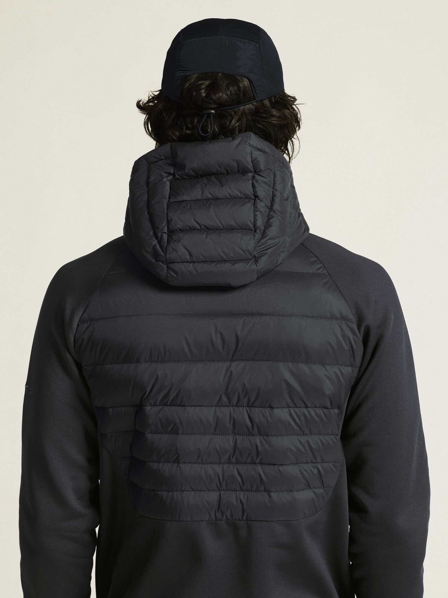 Mens hybrid down jacket hot sale
