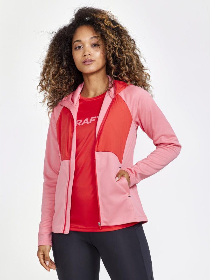 Women's ADV Essence Jersey Hood Jacket Women's Jackets and Vests Craft Sportswear NA