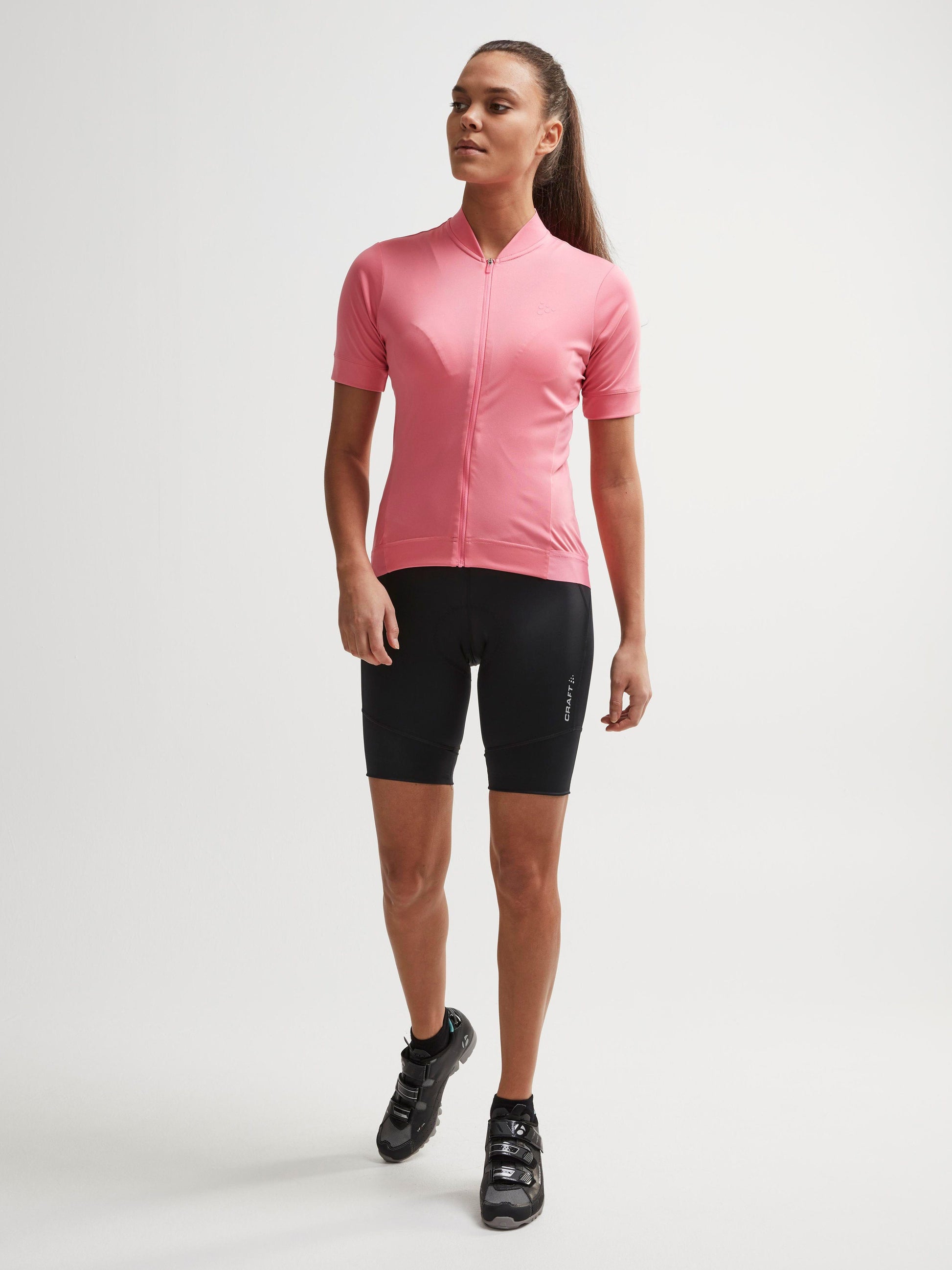 WOMEN'S ESSENCE CYCLING JERSEY Women's Top, T's, and Tanks Craft Sportswear NA