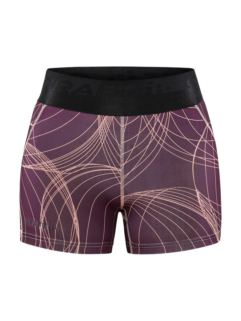 US, Core V-Biker Shorts - Dark Purple