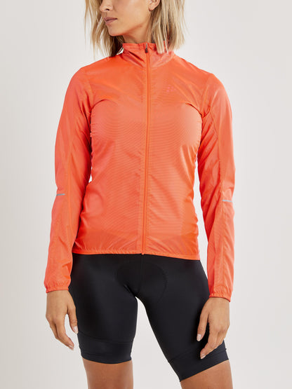 WOMEN'S ESSENCE LIGHT WIND CYCLING JKT Women's Jackets and Vests Craft Sportswear NA