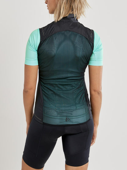 WOMEN'S ESSENCE LIGHT WIND CYCLING VEST Women's Jackets and Vests Craft Sportswear NA