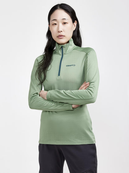 WOMEN'S CORE GAIN MIDLAYER Women's Midlayers and Hoodies Craft Sportswear NA