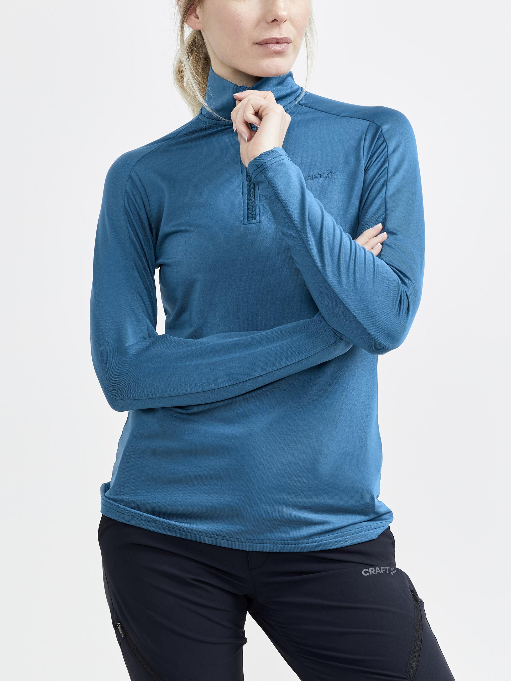 WOMEN'S CORE GAIN MIDLAYER Women's Midlayers and Hoodies Craft Sportswear NA