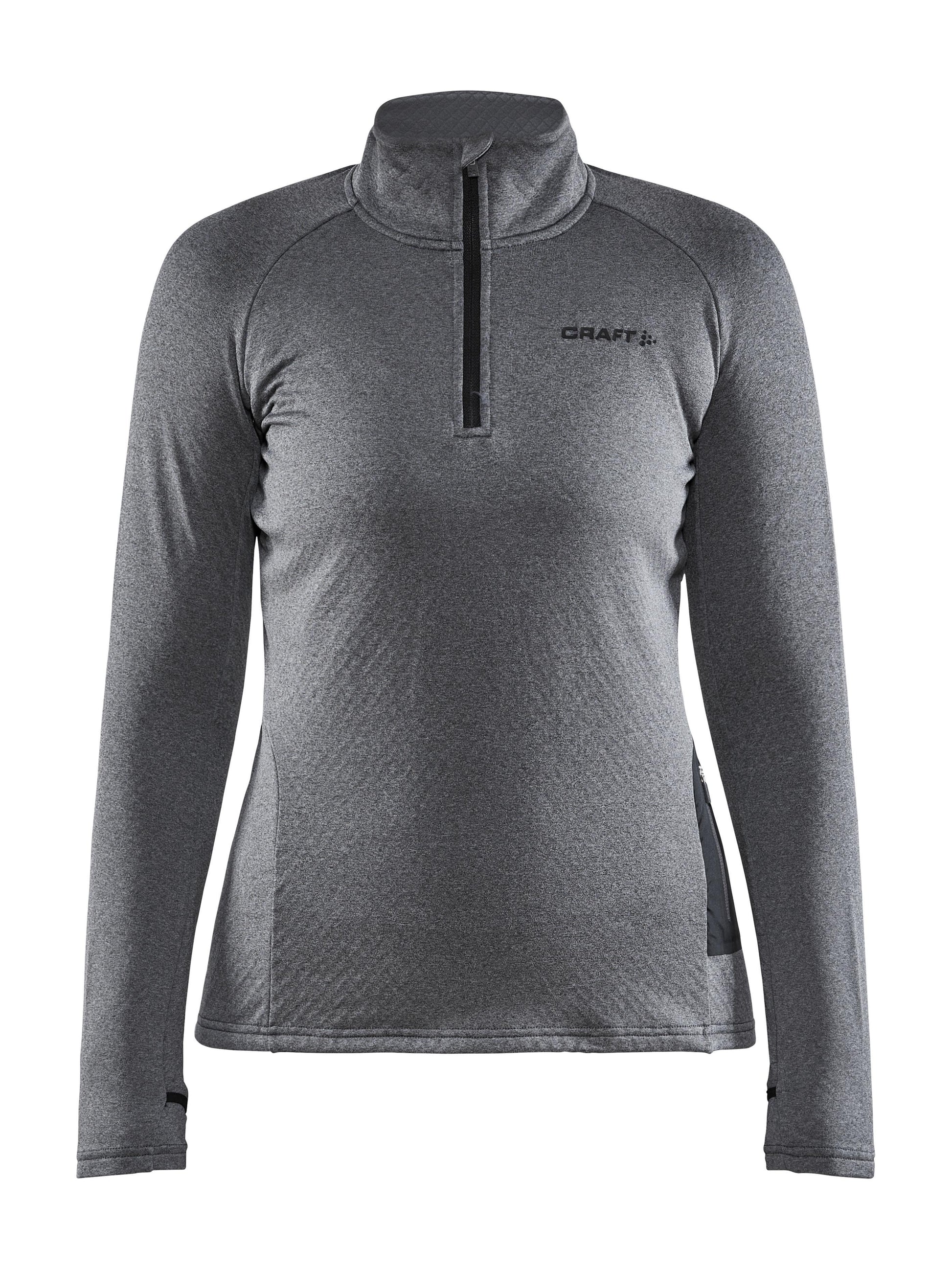 WOMEN'S CORE TRIM THERMAL MIDLAYER Women's Midlayers and Hoodies Craft Sportswear NA