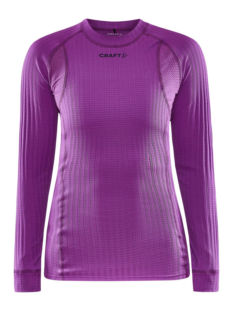 Craft Sportswear Women's Active Extreme X CN LS, Crew Neck Long Sleeve  Baselayer for Running, Cycling