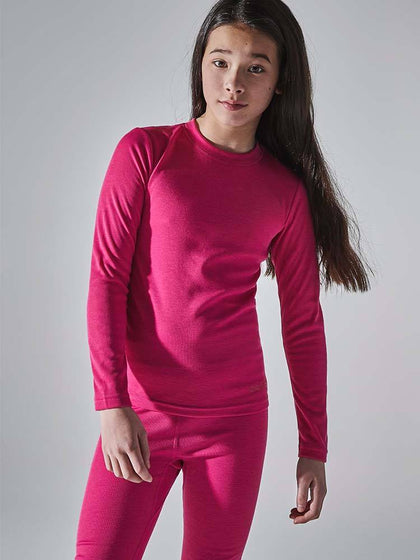  Girls Thermal Underwear Base Layer - Performance 2-Piece Set  Shirt and Pants Warm and Comfortable Pink: Clothing, Shoes & Jewelry