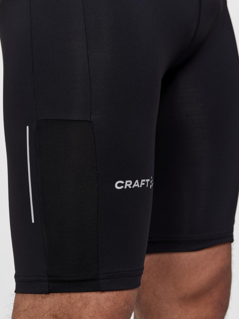 Men´s Running Short-Tights (schwarz) for embroidery and printing