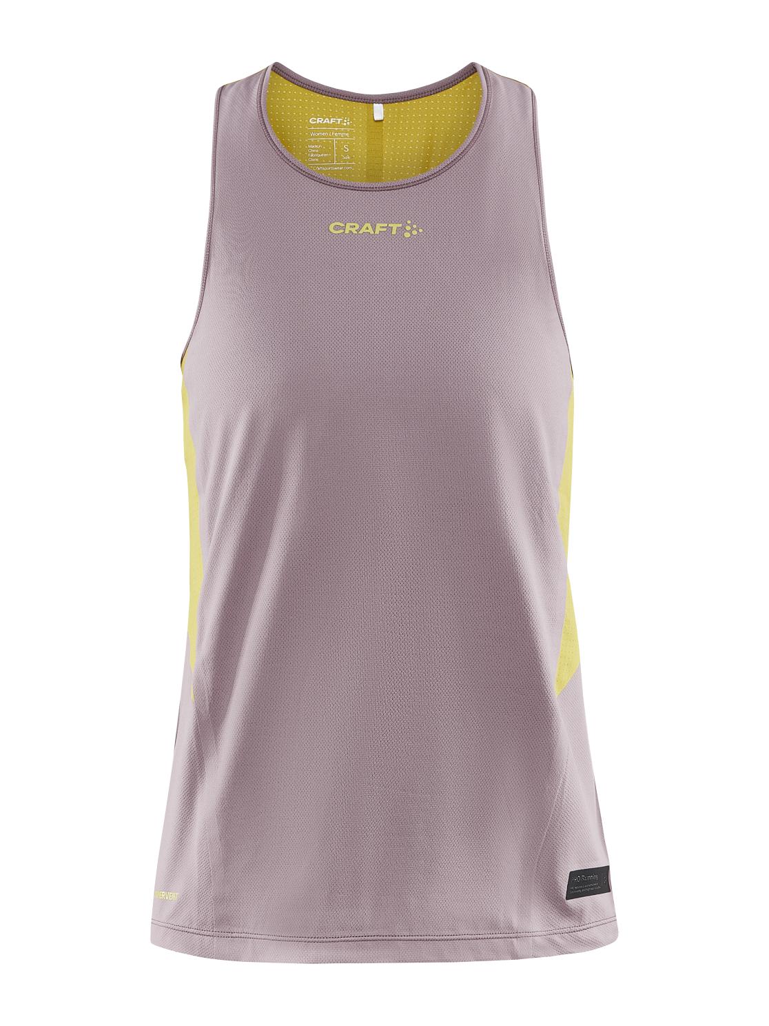 WOMEN'S PRO HYPERVENT RUNNING SINGLET Women's Tops, T's, and Tanks Craft Sportswear NA