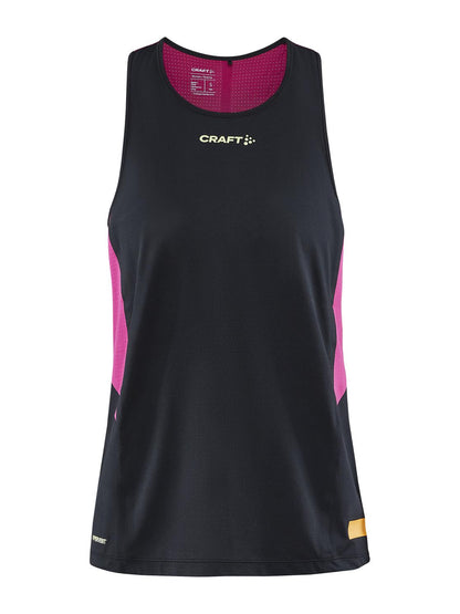 WOMEN'S PRO HYPERVENT RUNNING SINGLET Women's Tops, T's, and Tanks Craft Sportswear NA