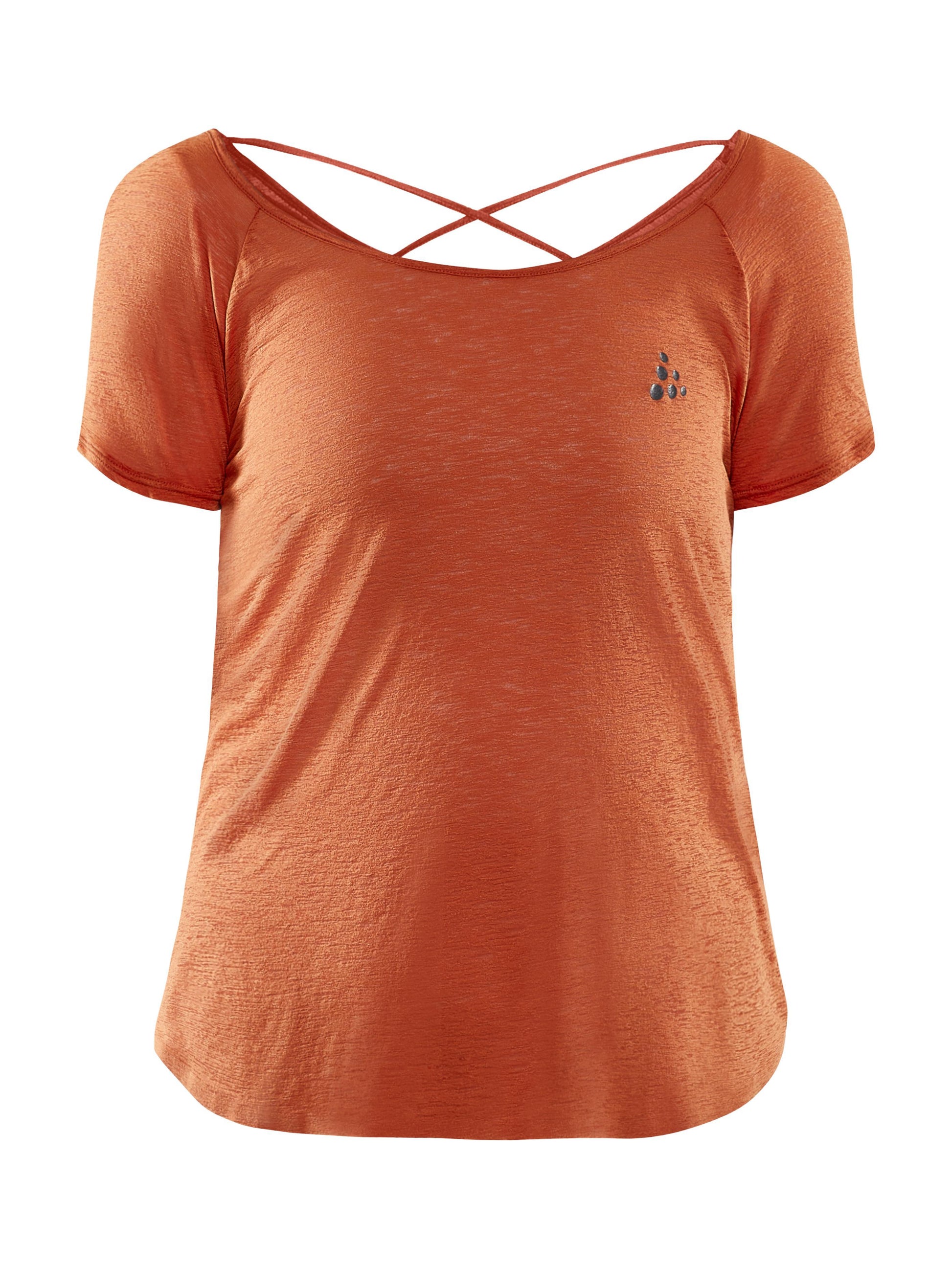 WOMEN'S CORE CHARGE CROSS BACK TEE Women's Top, T's, and Tanks Craft Sportswear NA