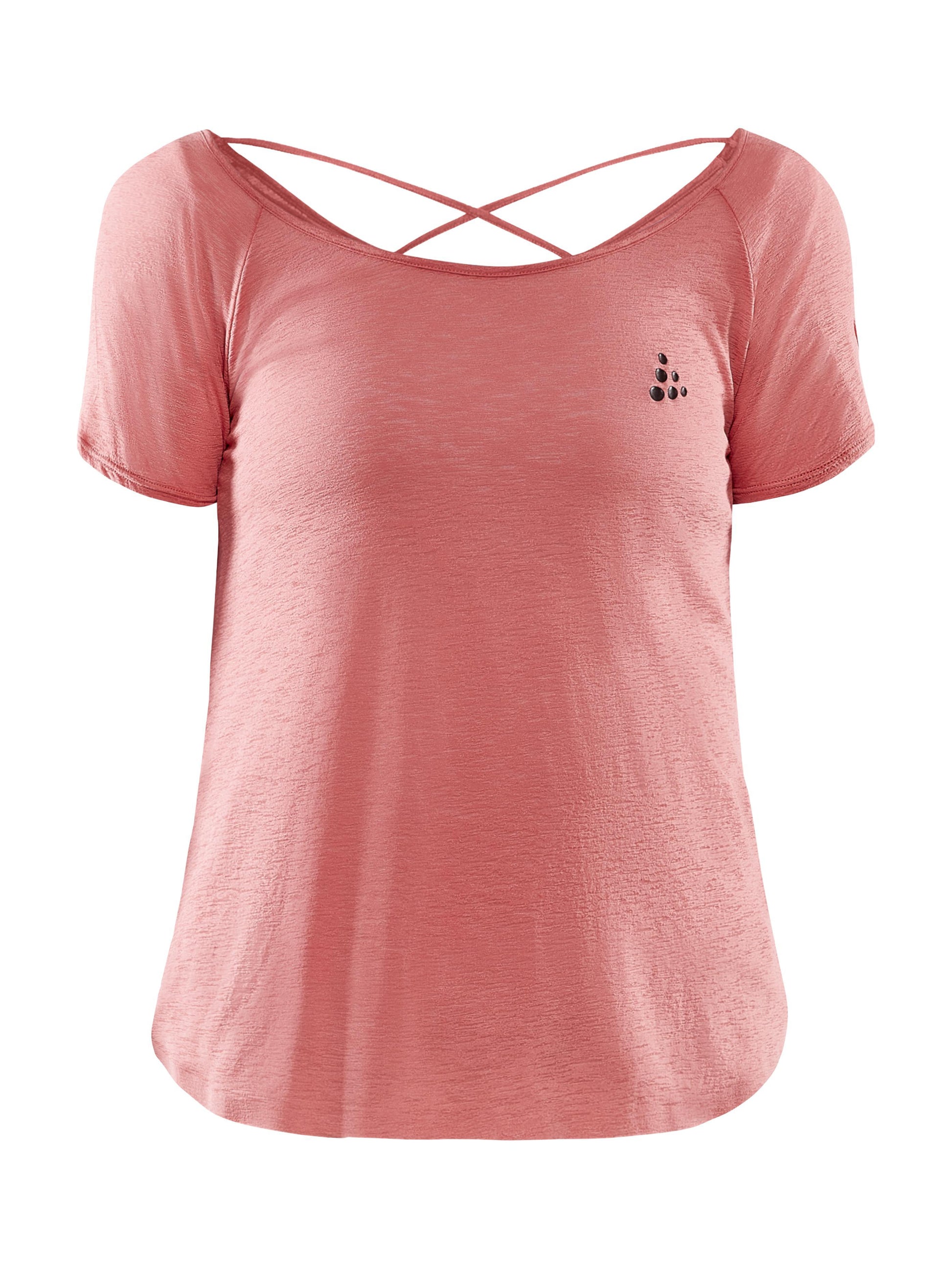 WOMEN'S CORE CHARGE CROSS BACK TEE Women's Top, T's, and Tanks Craft Sportswear NA