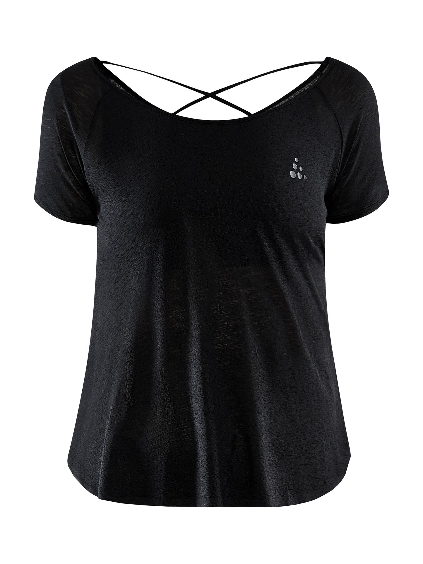 WOMEN'S CORE CHARGE CROSS BACK TEE Women's Top, T's, and Tanks Craft Sportswear NA