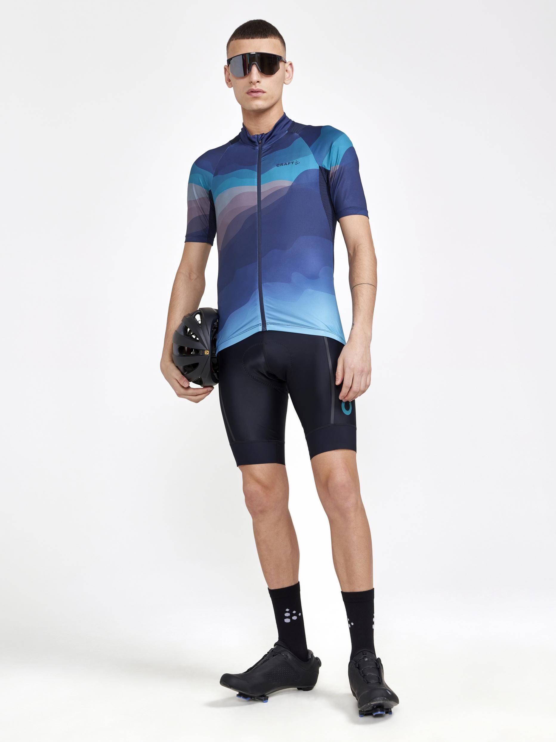 MEN'S ADV ENDUR GRAPHIC CYCLING JERSEY Men's Tops, T's, and Tanks Craft Sportswear NA