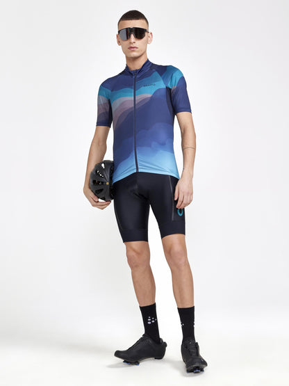 MEN'S ADV ENDUR GRAPHIC CYCLING JERSEY Men's Tops, T's, and Tanks Craft Sportswear NA