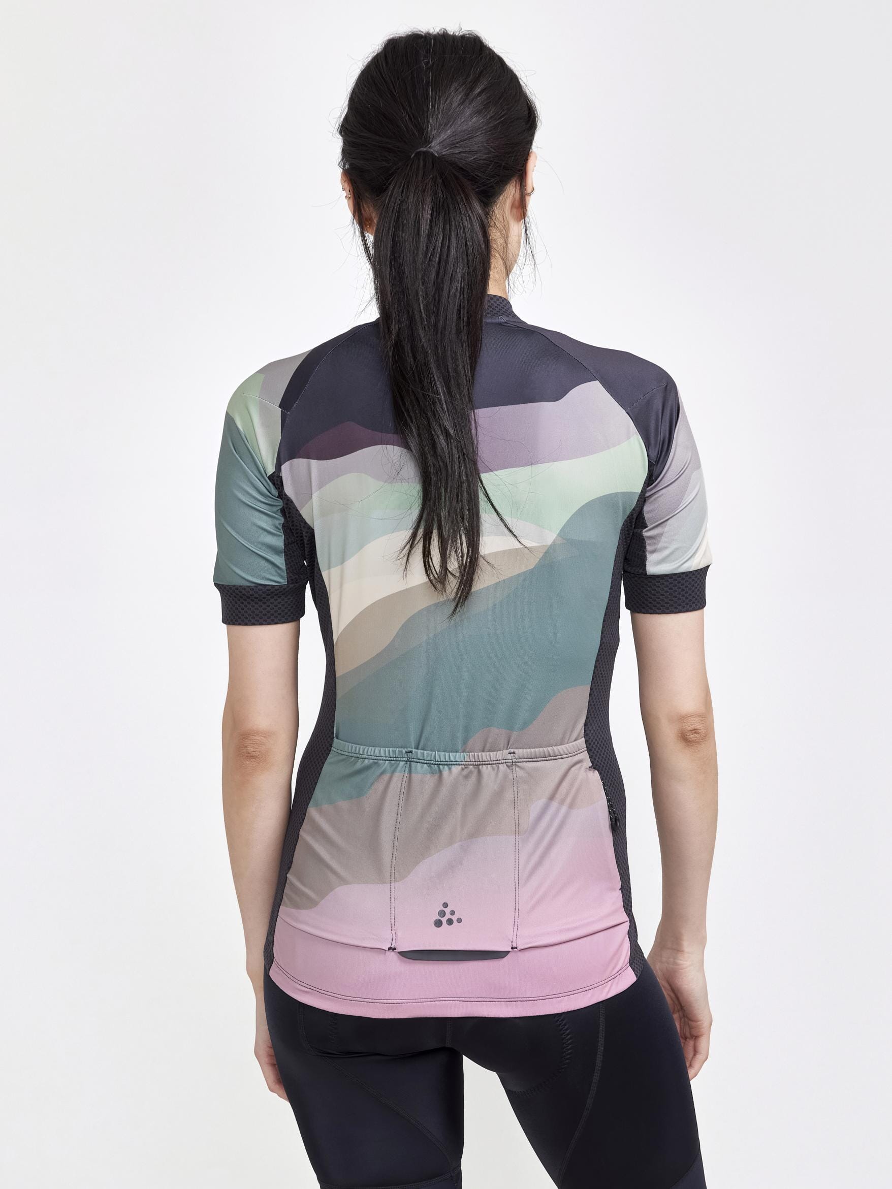 WOMEN'S ADV ENDUR GRAPHIC CYCLING JERSEY Women's Tops, T's, and Tanks Craft Sportswear NA