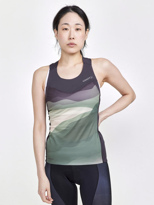 WOMEN'S ADV ENDUR CYCLING SINGLET Women's Tops, T's, and Tanks Craft Sportswear NA