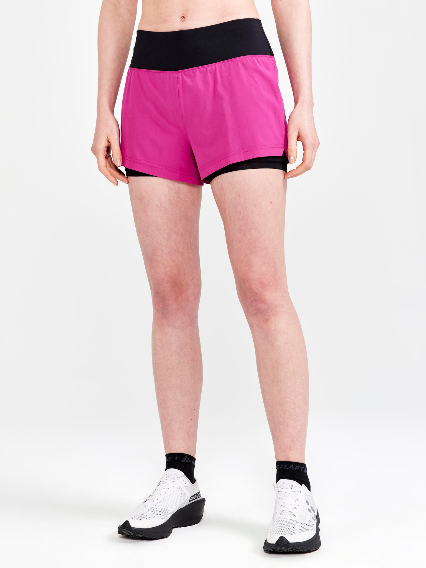 WOMEN'S ADV ESSENCE 2-IN-1 SHORTS Women's Shorts, Skirts, and Dresses Craft Sportswear NA