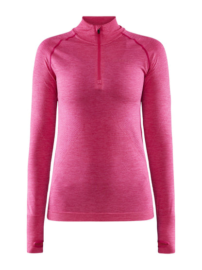 WOMEN'S CORE DRY ACTIVE COMFORT ZIP BASELAYER Women's Baselayer Craft Sportswear NA