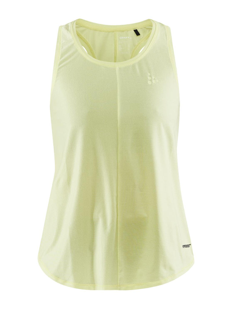 Adidas ClimaChill Yellow Athletic Workout Tank Top XS SMALL