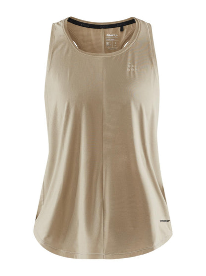 WOMEN'S CORE CHARGE RIB SINGLET Women's Tops, T's, and Tanks Craft Sportswear NA