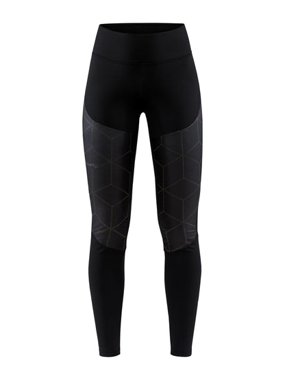 WOMEN'S ADV SUBZ LUMEN PADDED RUNNING TIGHTS 2 Women's Pants and Tights Craft Sportswear NA