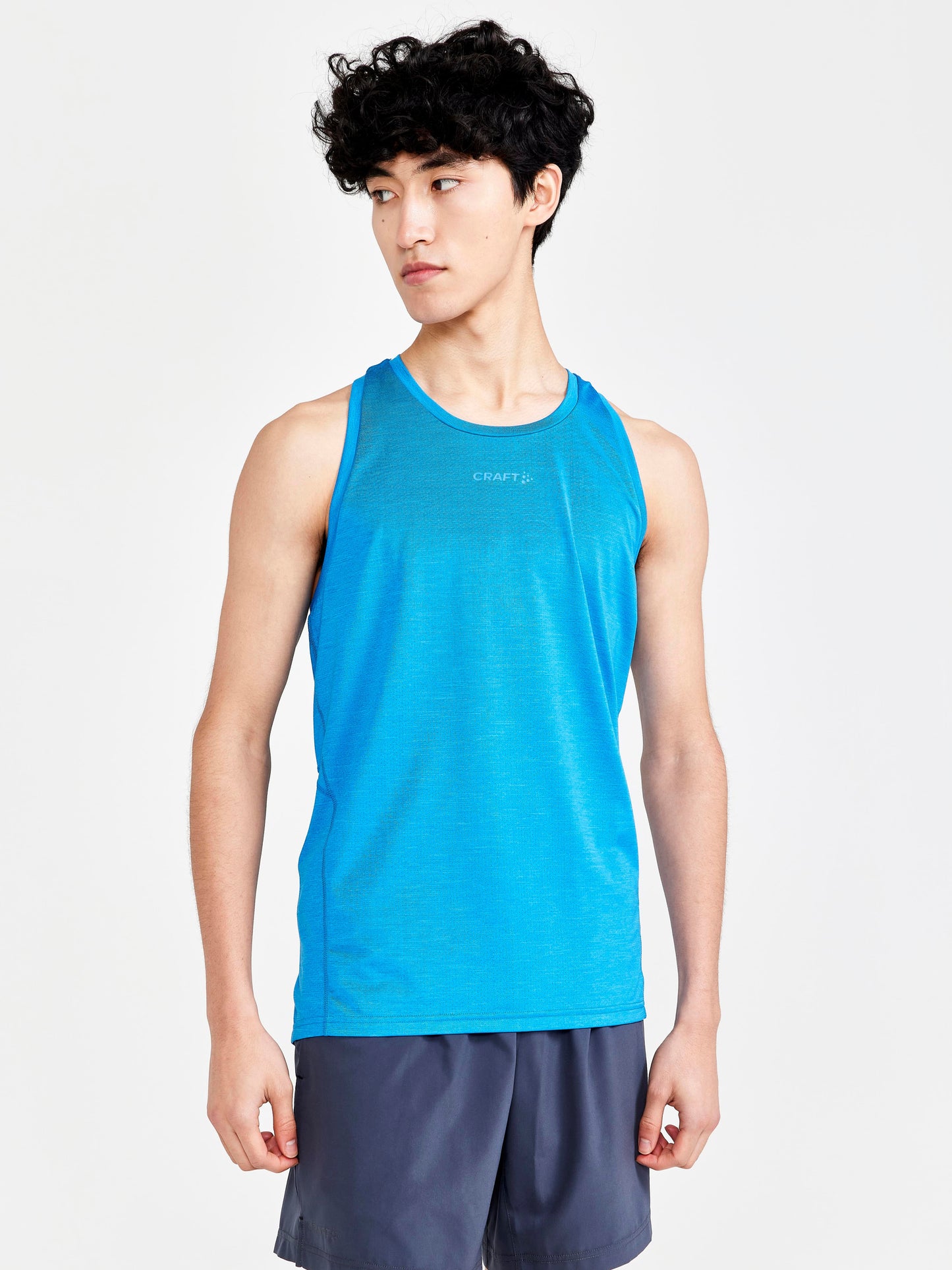 MEN'S ADV CHARGE MELANGE TRAINING SINGLET Men's Top, T's, and Tanks Craft Sportswear NA