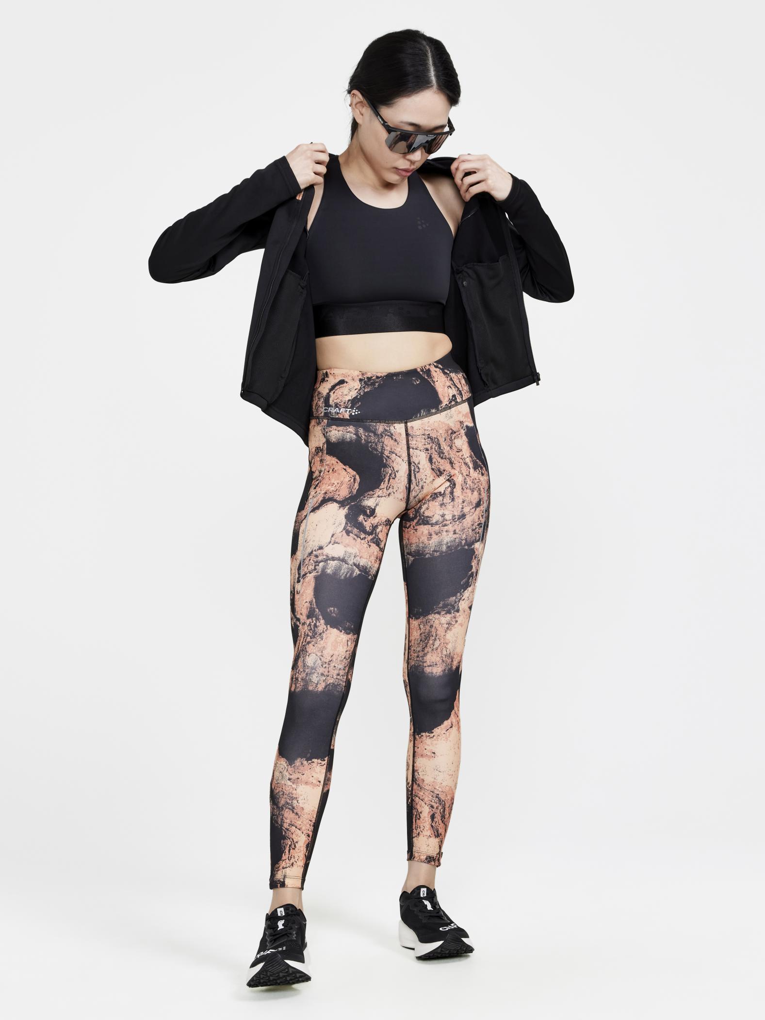 WOMEN'S ADV ESSENCE RUNNING TIGHTS Women's Pants and Tights Craft Sportswear NA