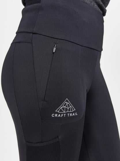 WOMEN'S PRO TRAIL RUNNING TIGHTS Women's Pants and Tights Craft Sportswear NA