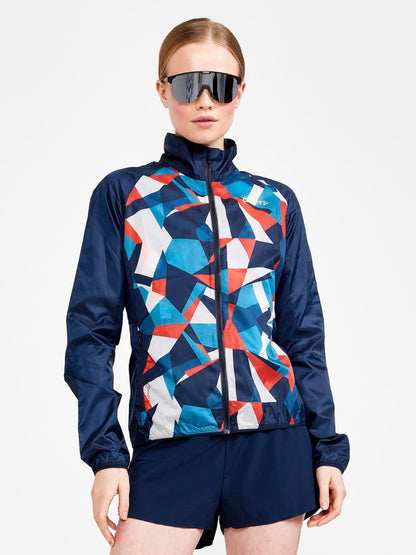 WOMEN'S PRO DAZZLE CAMO JACKET Women's Jackets and Vests Craft Sportswear NA