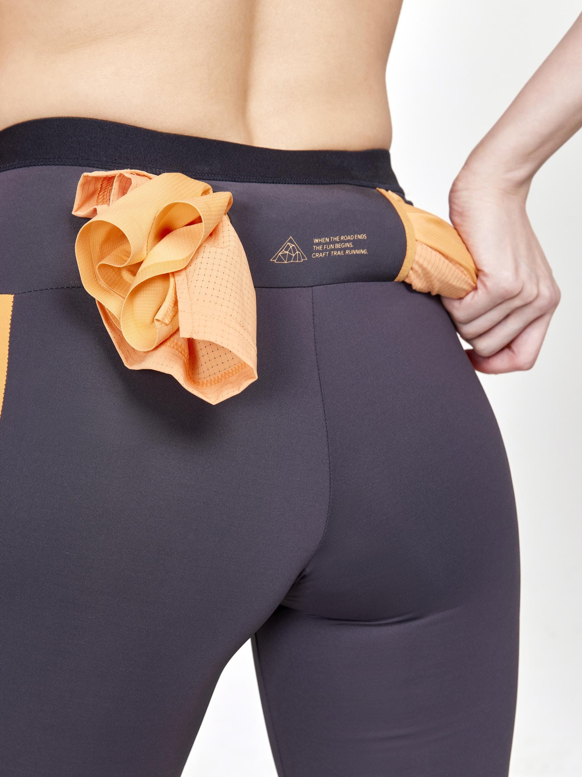 Craft Women s Pro Trail Running Short Tights Black M