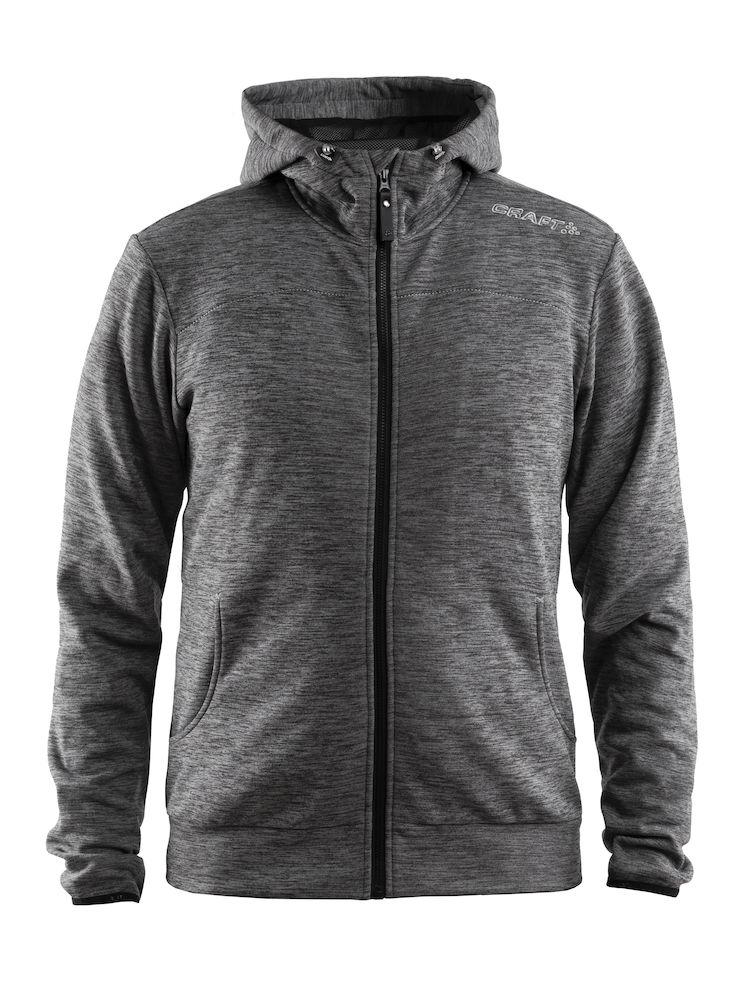 Men's Leisure Full Zip Hood Men's Midlayers and Hoodies Craft Sportswear NA